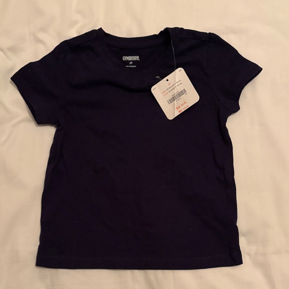 Gymboree Dark Blue Short Sleeve Tee
